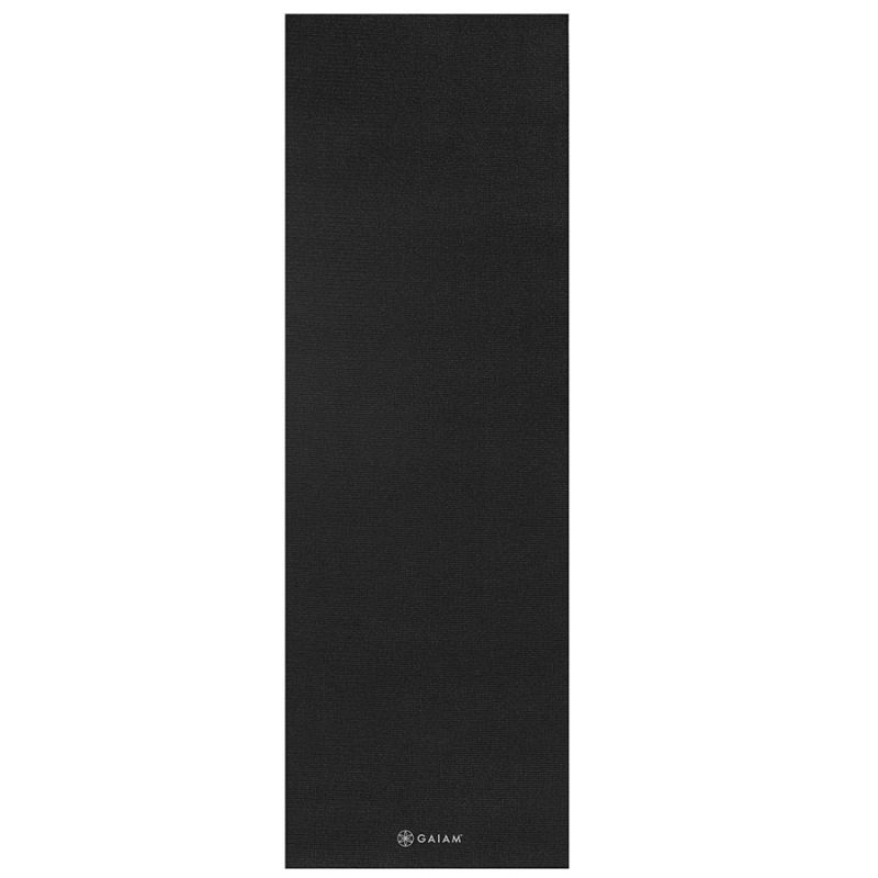 Mata do jogi Gaiam Black 65761 6 mm