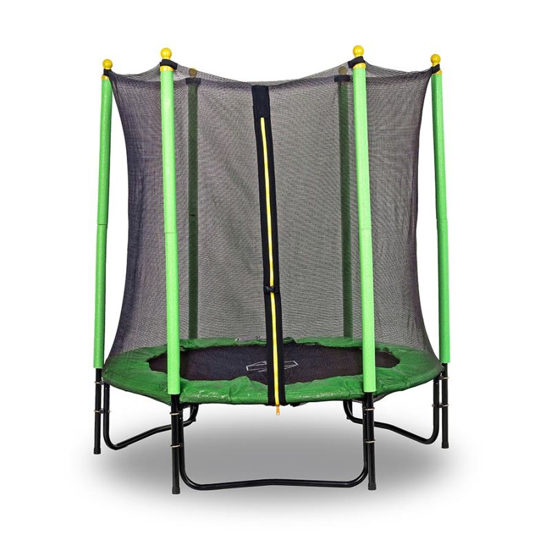 Trampolina Sapphire ST-1046 4.6 FT 140 cm - zielona