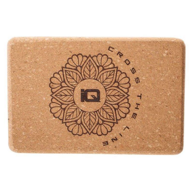Kostka do jogi z korka IQ Namaste Brick
