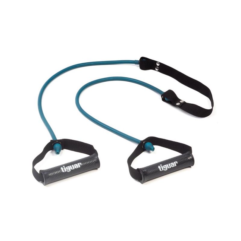 Guma fitness tubing mega tube Tiguar 2.0 - morski