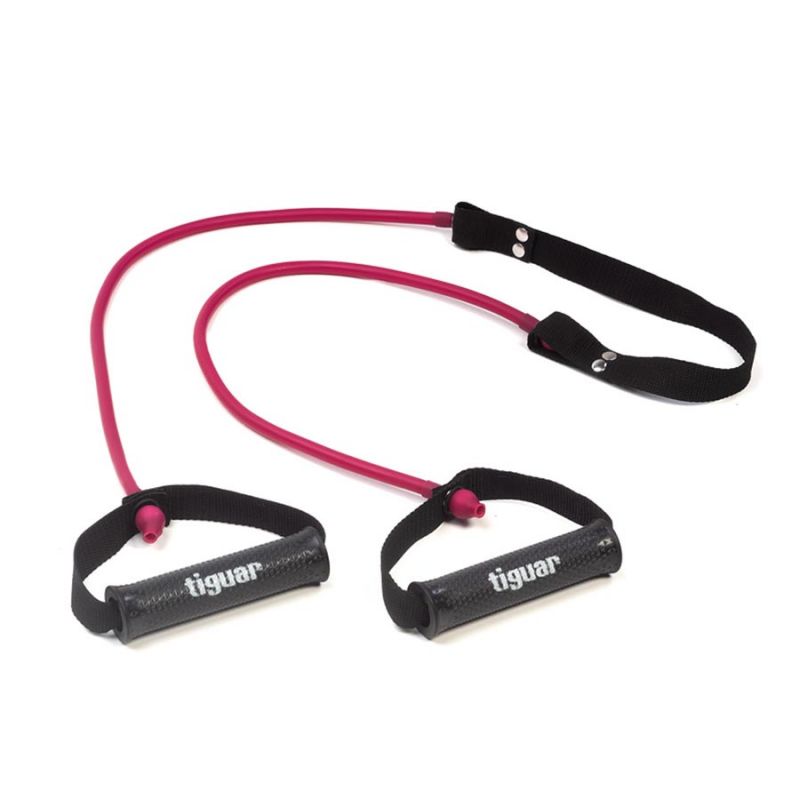 Guma fitness tubing mega tube Tiguar 2.0 - śliwka