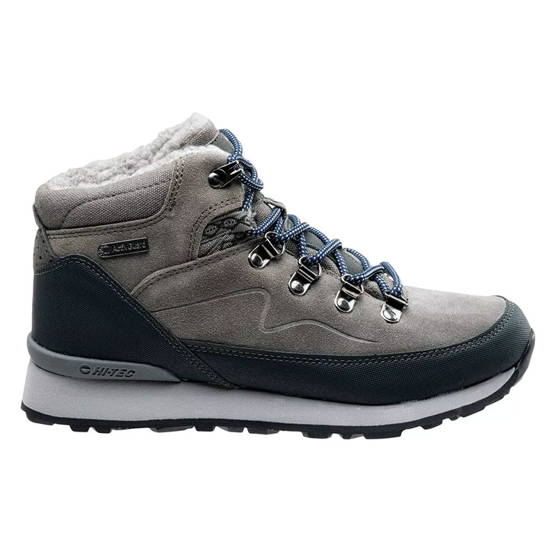 Buty ocieplane trekkingowe damskie Hi-Tec Midora Mid WP Wo's - szare, Rozmiar buta 36