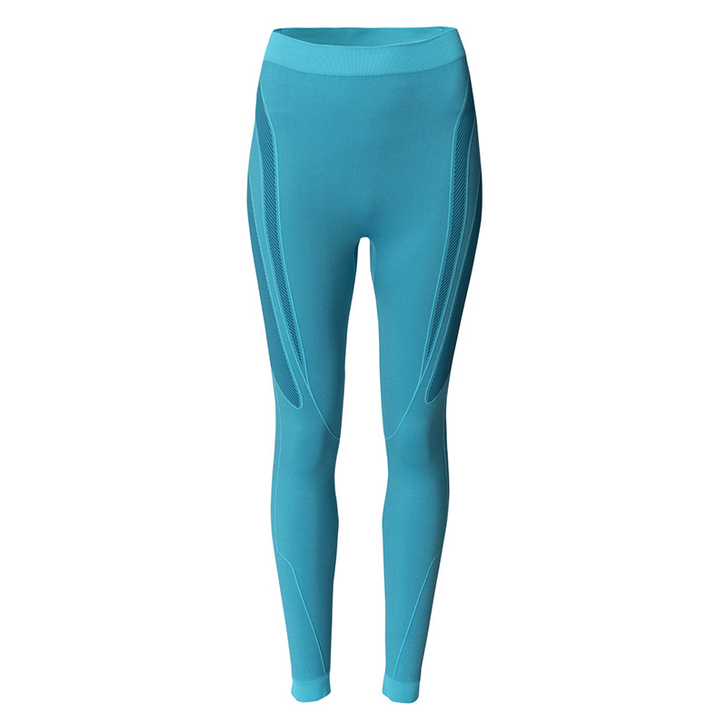 Legginsy damskie termoaktywne Elbrus Acti Bottom Wo's - niebieskie, Rozmiar S/M