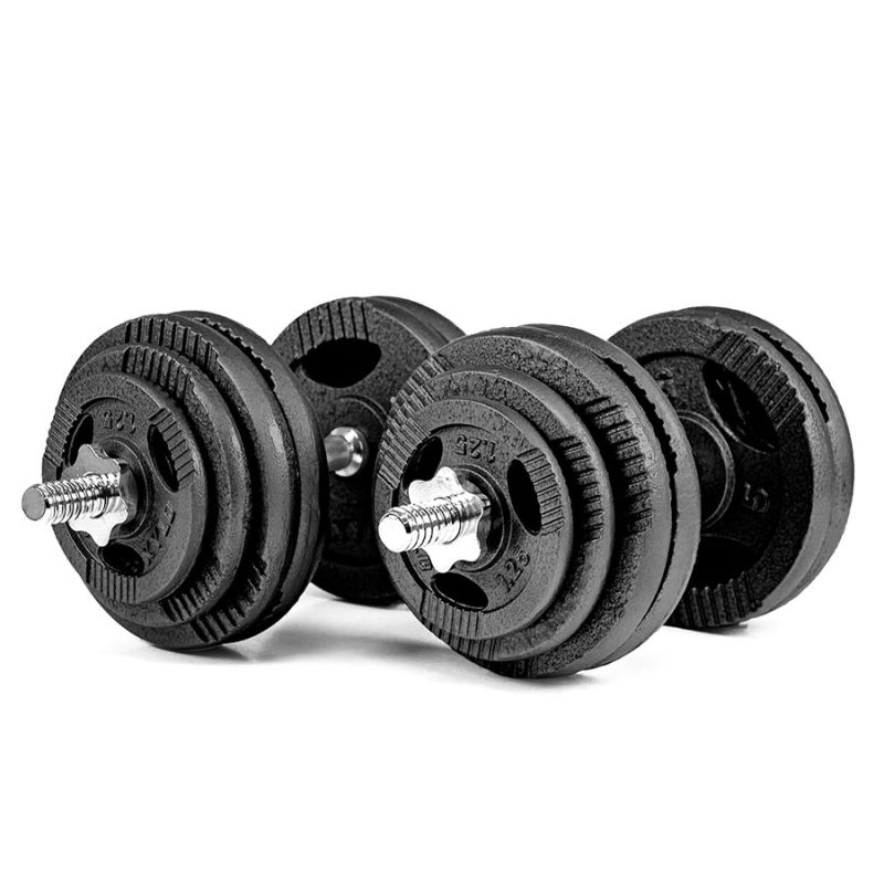 Hantle żeliwne Sapphire Xylo-Line 2x30 kg