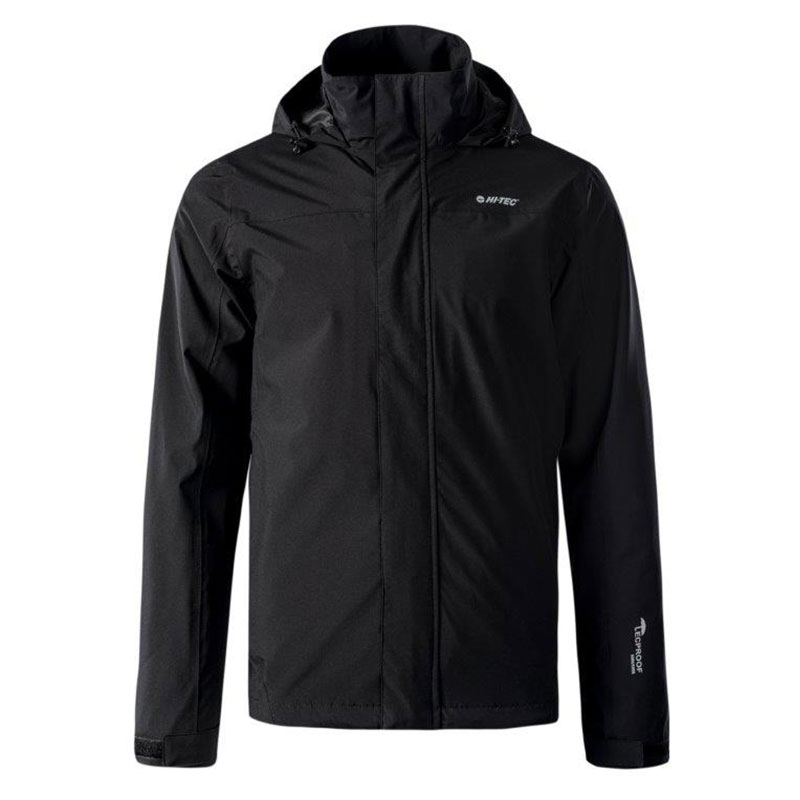 Kurtka męska Softshell Hi-Tec Oscar - czarna, Rozmiar XL