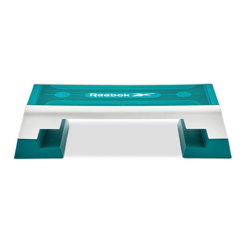 Step fitness Reebok RAP-11150TL regulowany - turkusowo-biały