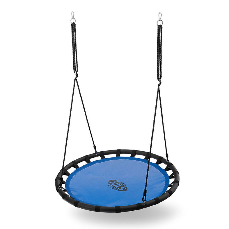 Huśtawka bocianie gniazdo Nils Camp NB5035 110 cm - niebieska