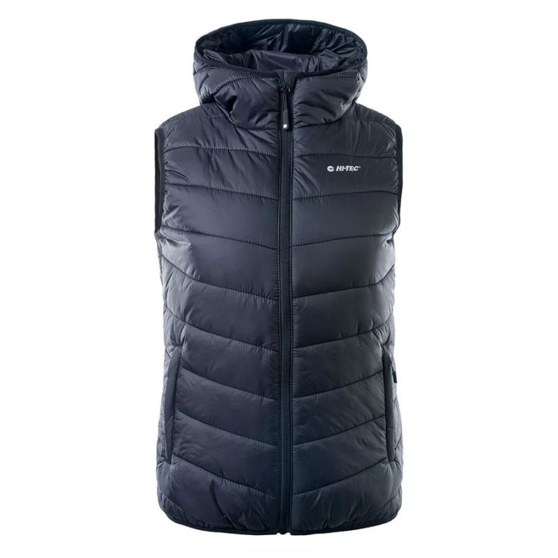 Kamizelka damska pikowana Hi-Tec Lady Solnis - czarna, Rozmiar XL