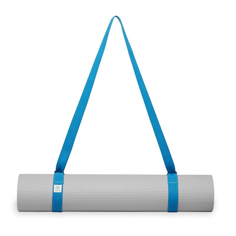 Pasek na matę do jogi Gaiam 61711BL niebieski