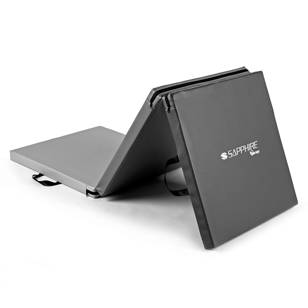 Mata gimnastyczna - materac Sapphire SH-110 - szara