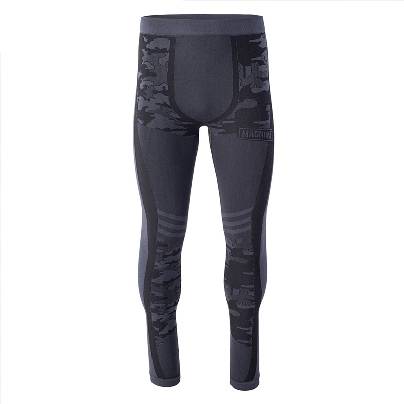 Spodnie termoaktywne Magnum Camo Bottom, męskie - szare, Rozmiar S