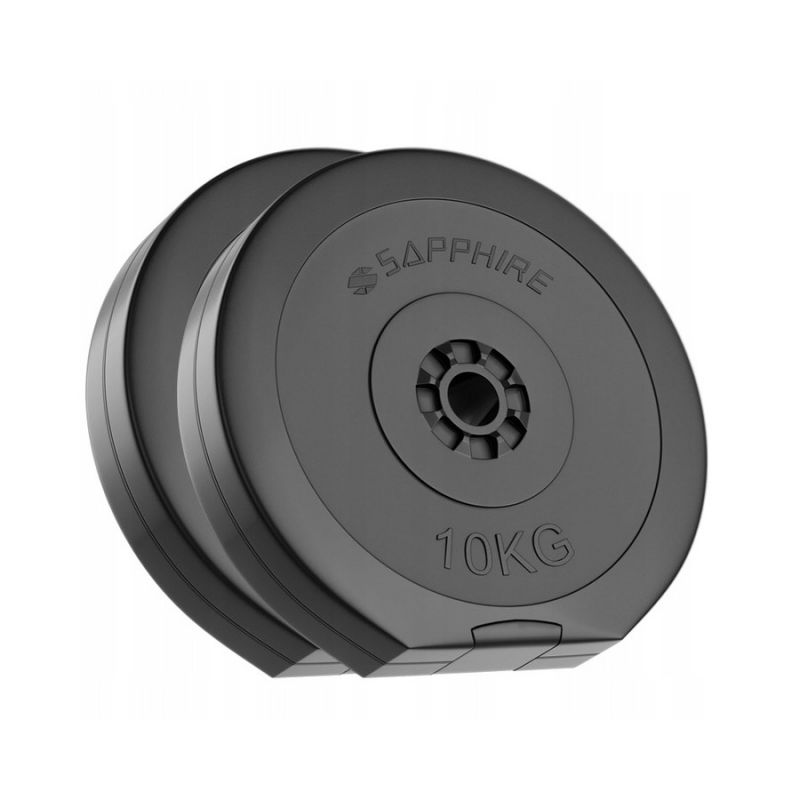 Pakiet obciążeń Sapphire Solid 20 kg (2x10kg)