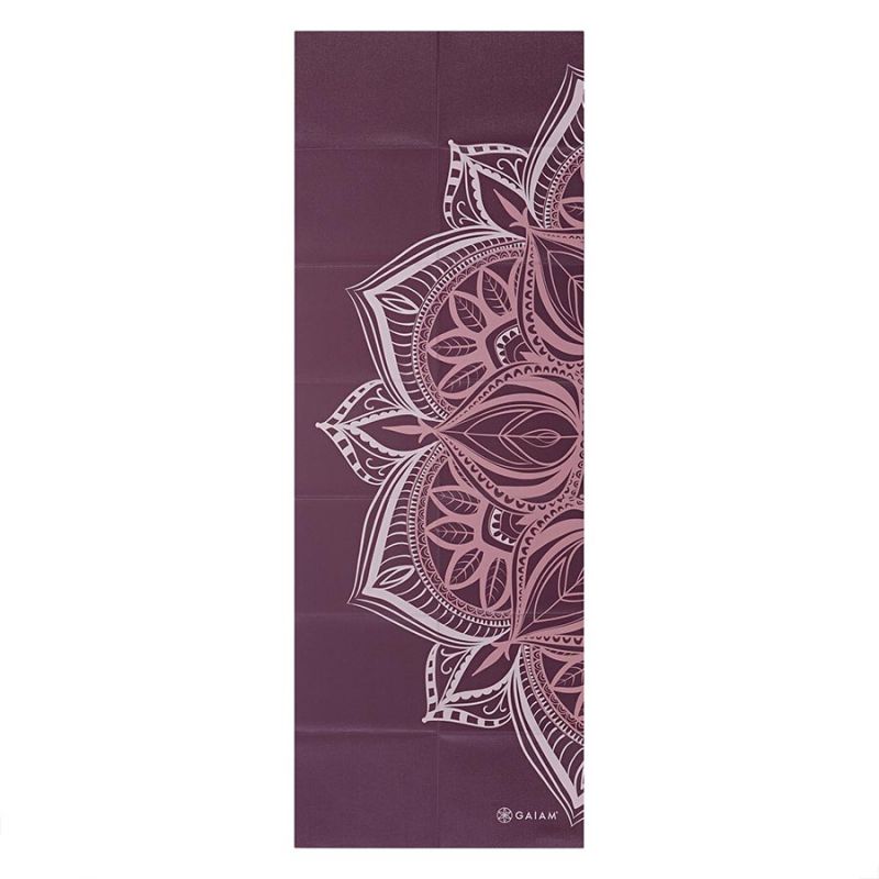 Mata składana do jogi Gaiam Cranberry Point 63640 2 mm