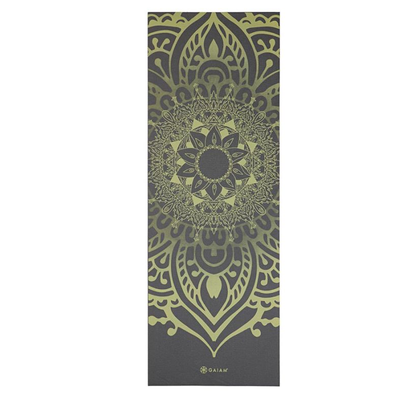 Mata do jogi Gaiam Cool Matcha Sundial Layers 65735 5 mm