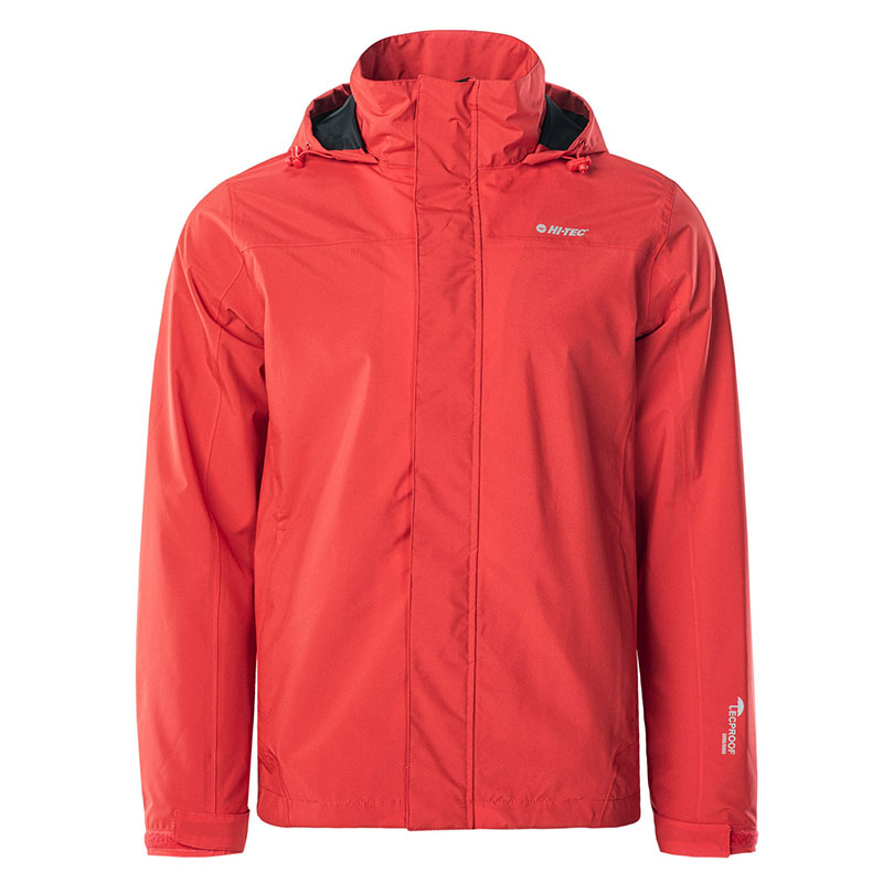 Kurtka męska Softshell Hi-Tec Oscar - czerwona, Rozmiar L