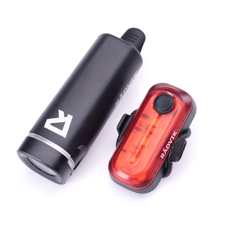 Zestaw lampek rowerowych Radvik Lumos Set