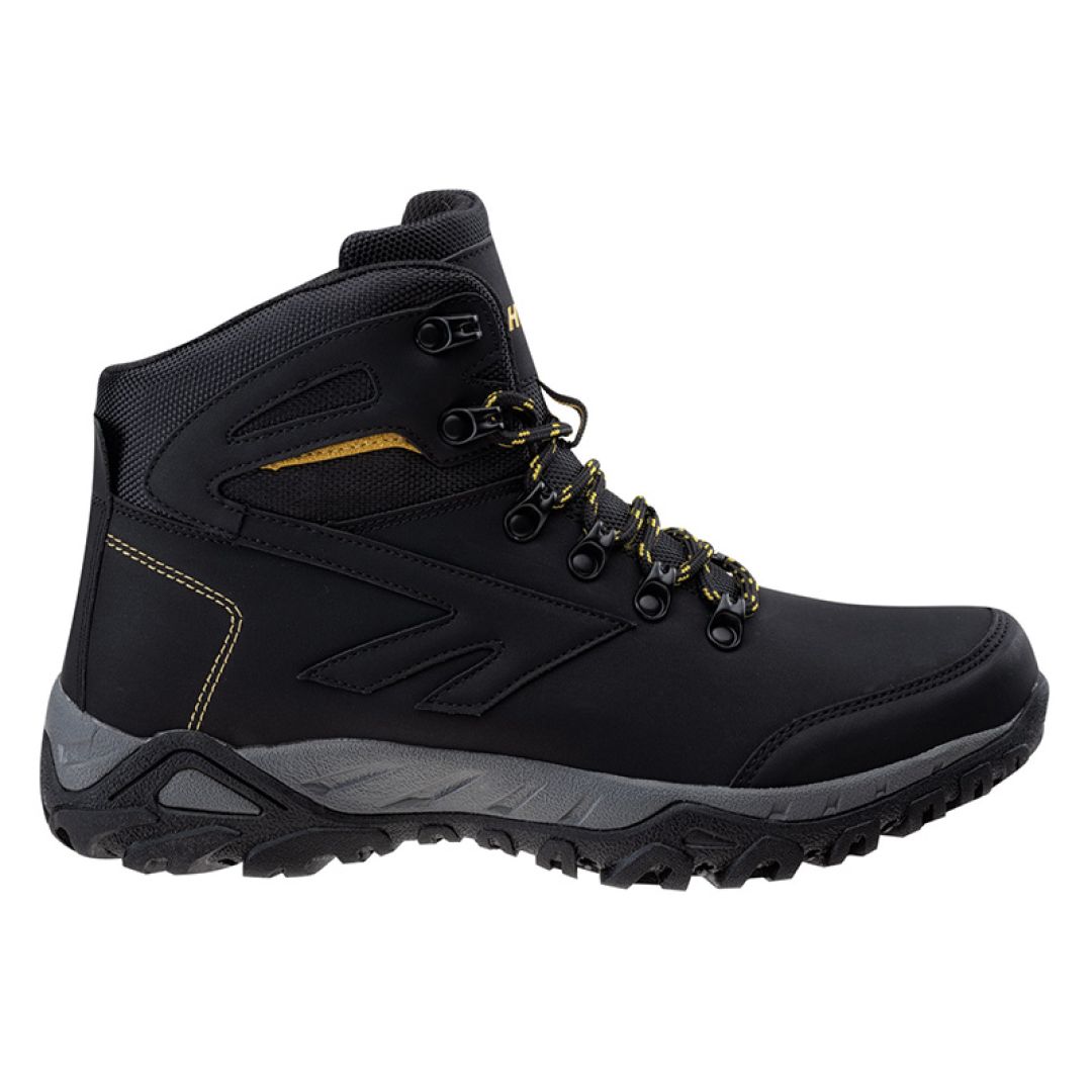 Buty trekkingowe męskie Hi-Tec Medin MID - czarne, Rozmiar buta 41