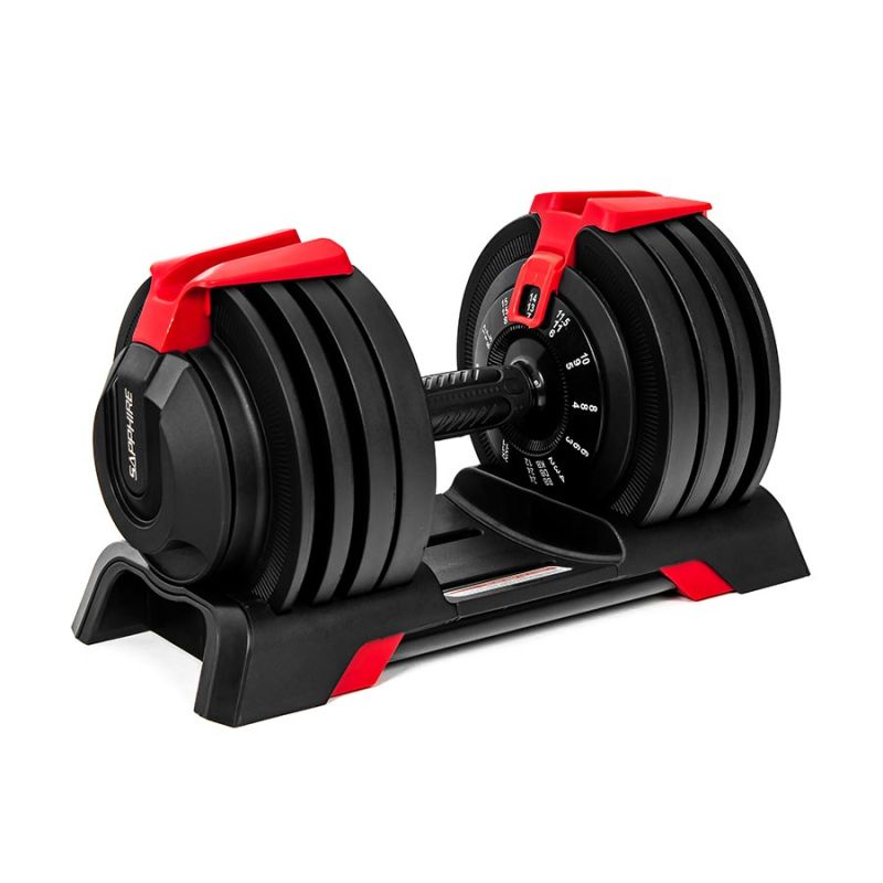 Hantla regulowana 2w1 kettlebell Sapphire SG-3011 2-24 kg