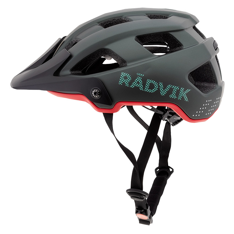 Kask rowerowy Radvik Slag - Forest Night/Azalea, Rozmiar M