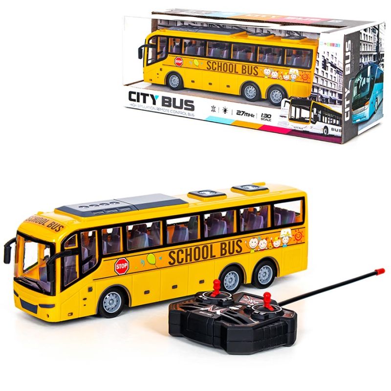 Zdalnie sterowany autobus z światłami LED Sapphire Kids SK-80