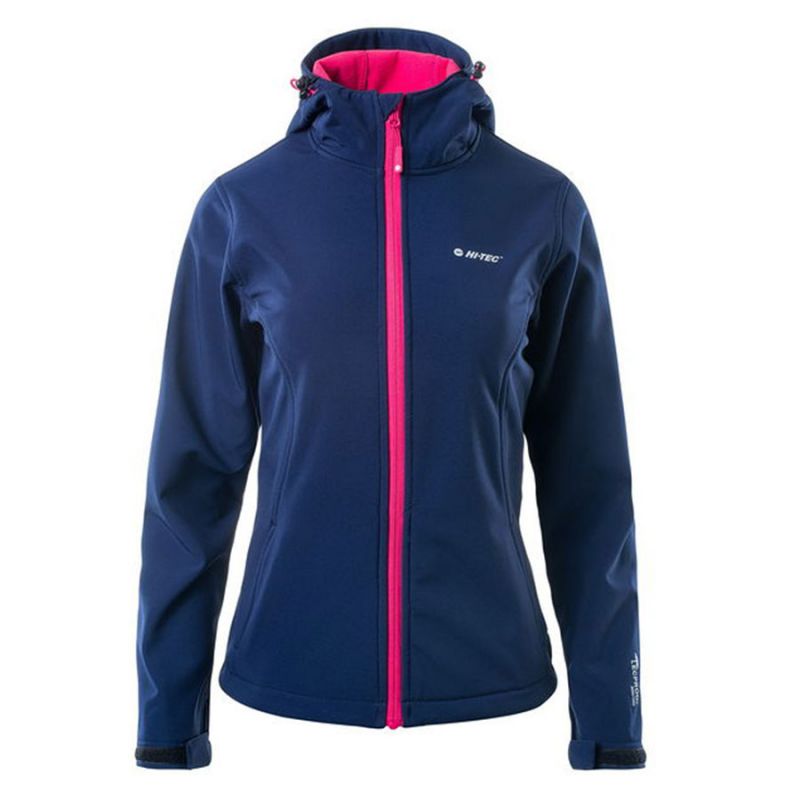 Kurtka damska Softshell Hi-Tec Lady Caria II - granatowa, Rozmiar XL