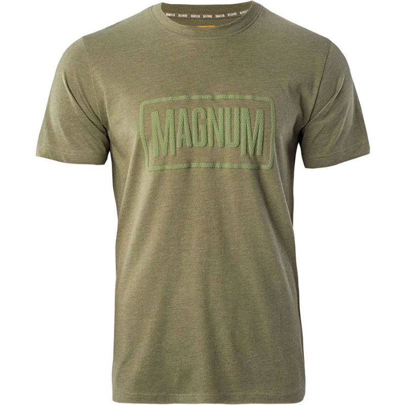 Koszulka męska Magnum Essential T-Shirt 2.0 - oliwkowa, Rozmiar XXXL