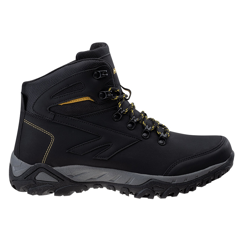 Buty trekkingowe męskie Hi-Tec Medin MID - czarne, Rozmiar buta 42