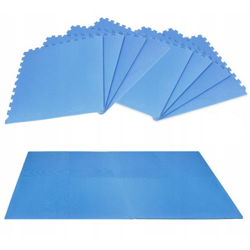 Mata pod basen Sapphire SG-006 114x223 cm - niebieska