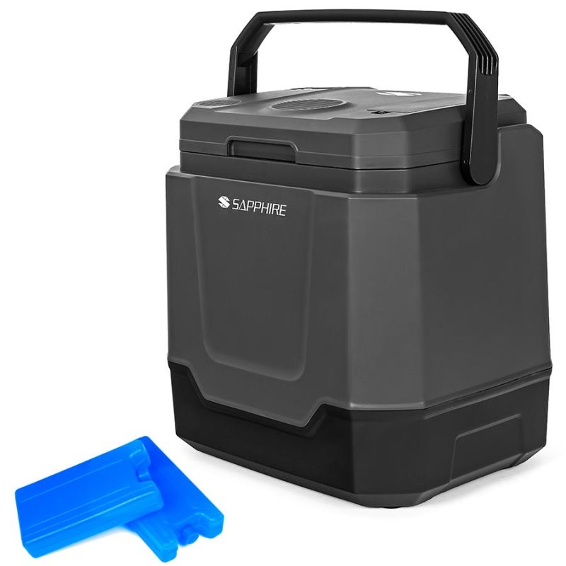 Lodówka turystyczna Sapphire ST-1033L z głośnikiem 33l 12V/230V Bluetooth - grafitowa