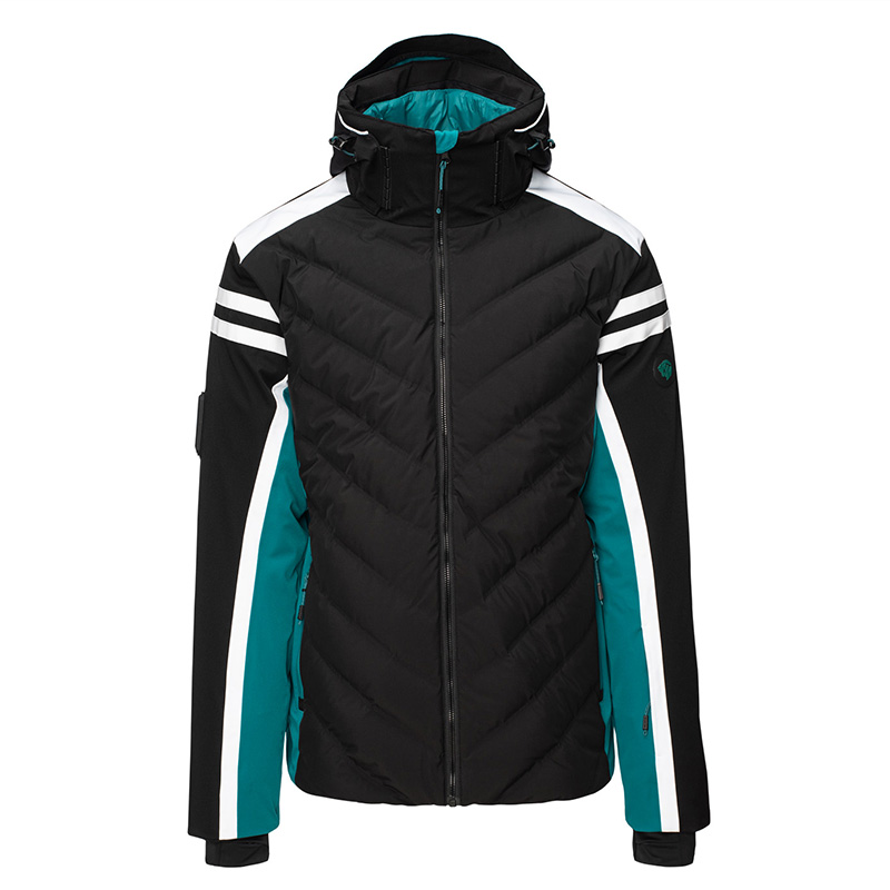 Kurtka narciarska męska Iguana Bergho - zielona, Rozmiar M