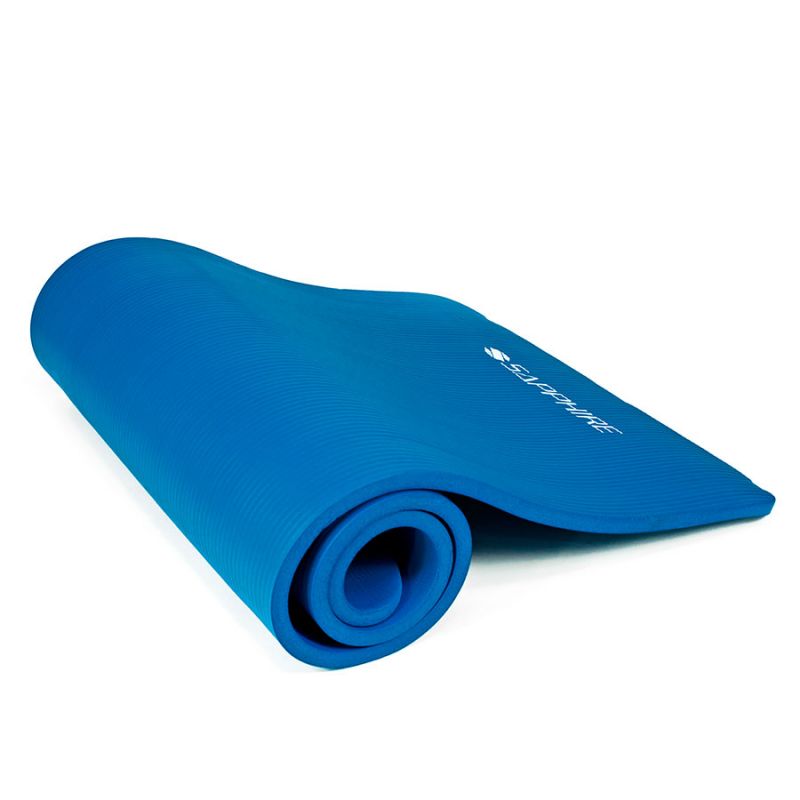 Mata do ćwiczeń Sapphire SG-105 15 mm - niebieska