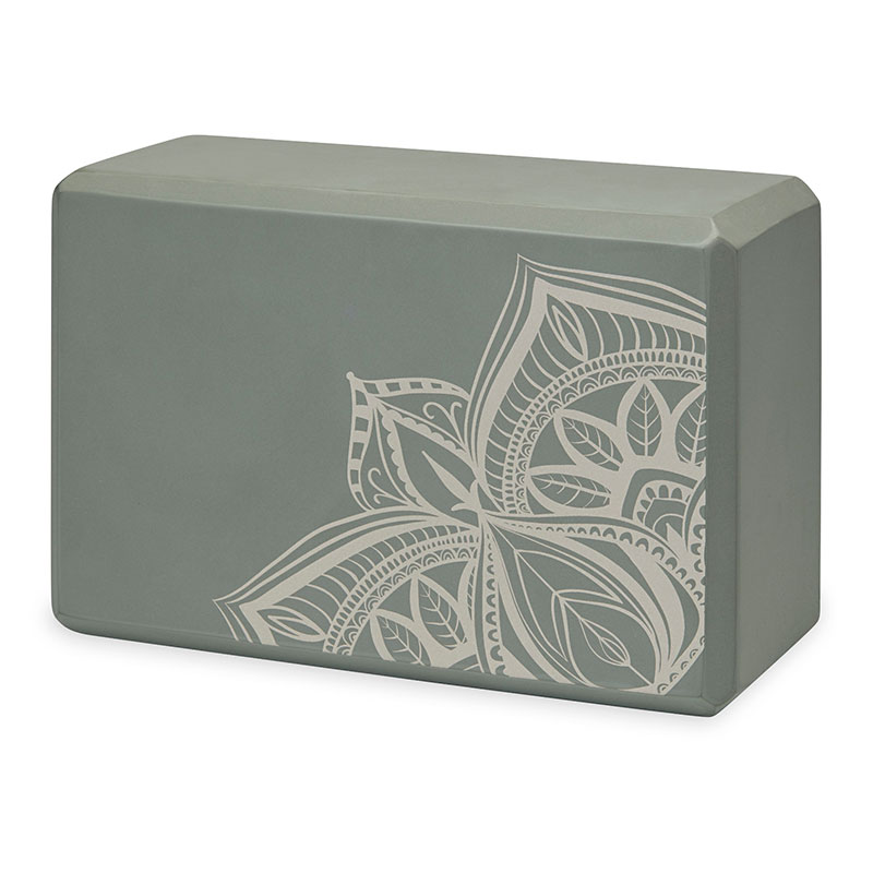 Kostka do jogi z pianki Gaiam Essentials Olive Point 65383