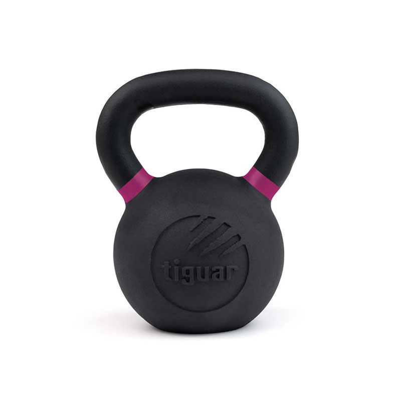 Kettlebell żeliwny Tiguar RAW 24 kg V2