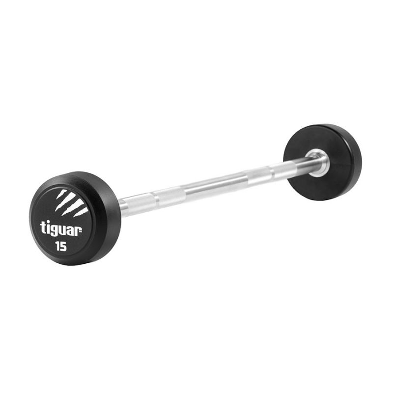 Barbell prosty PU Tiguar 15 kg