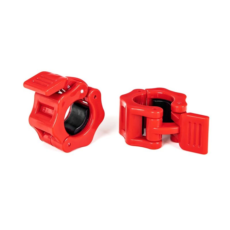 Zaciski szczękowe na gryf 25 mm Sapphire SG-1027 - czerwone