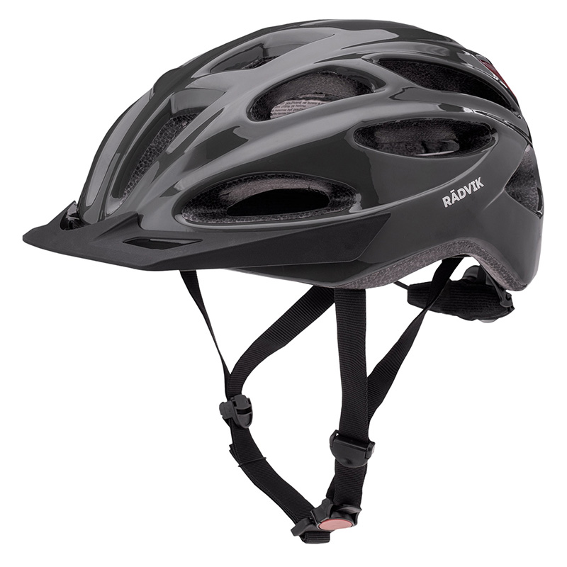 Kask rowerowy Radvik Stoot - szary, Rozmiar M