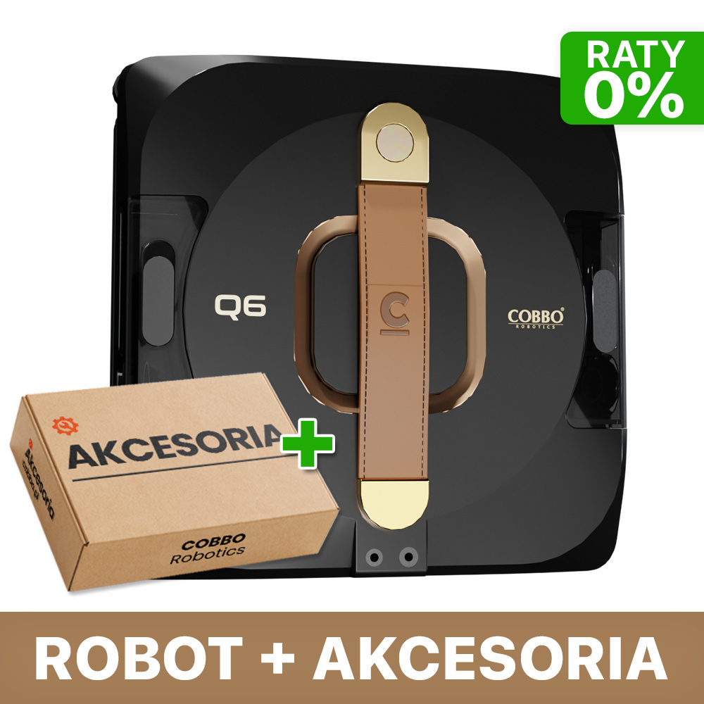 Robot do mycia okien COBBO Q6 + Pakiet akcesoriów (oferta indywidualna)