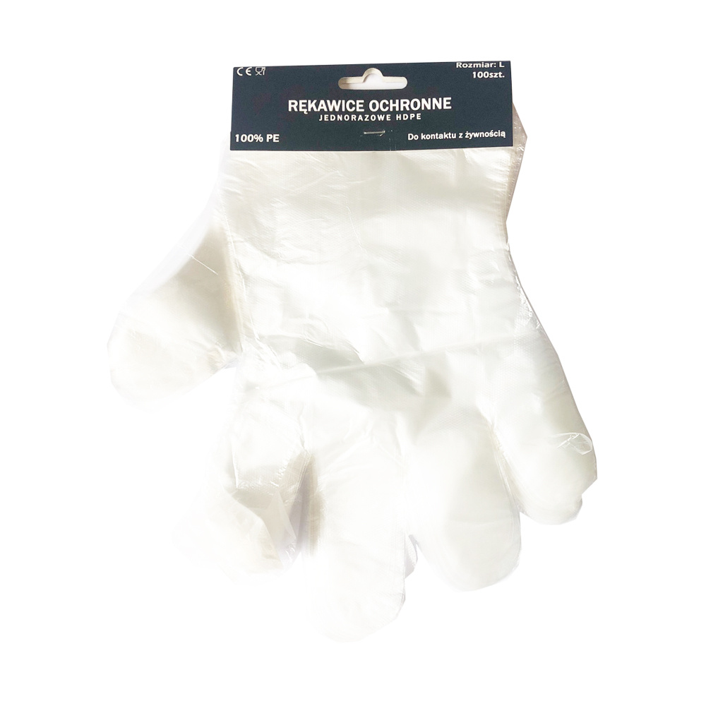 RĘKAWICZKI FOLIOWE JEDNORAZOWE ZRYWKI 9MIK B.MOCNE 100szt. HURTOWE CENY
