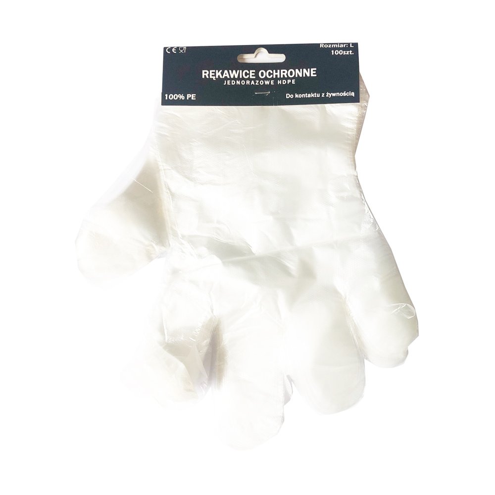 RĘKAWICZKI FOLIOWE JEDNORAZOWE ZRYWKI 9MIK B.MOCNE 100szt. HURTOWE CENY