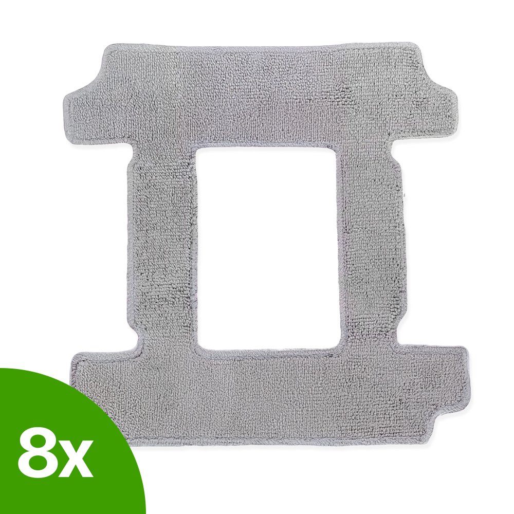 Zestaw 8szt. nakładek NanoTex CR™ z mikrowłókien COBBO Q6