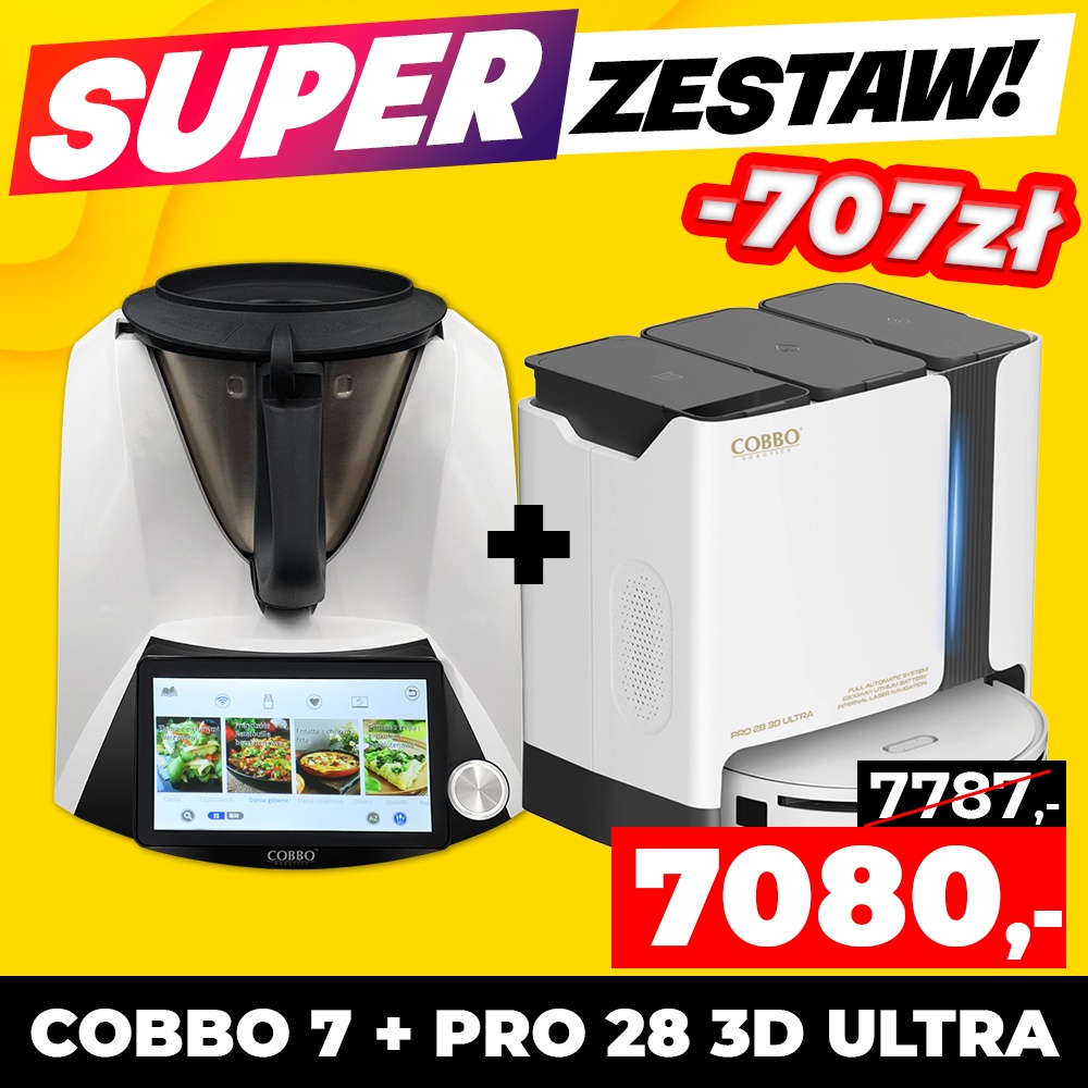 SUPER ZESTAW COBBO 7, COBBO PRO 28 3D ULTRA