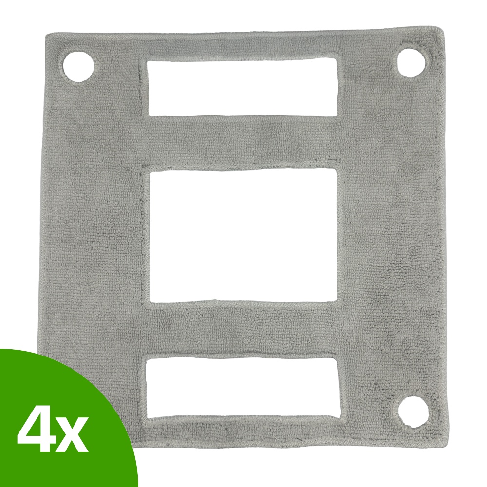 Zestaw 4szt. nakładek Edge Plus™ z mikrowłókien COBBO Q6