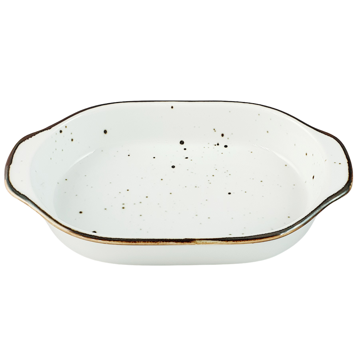 COTTAGE WHITE półmisek owalny/ zapiekanka 34,5 x 20 - Alumina Bogucice