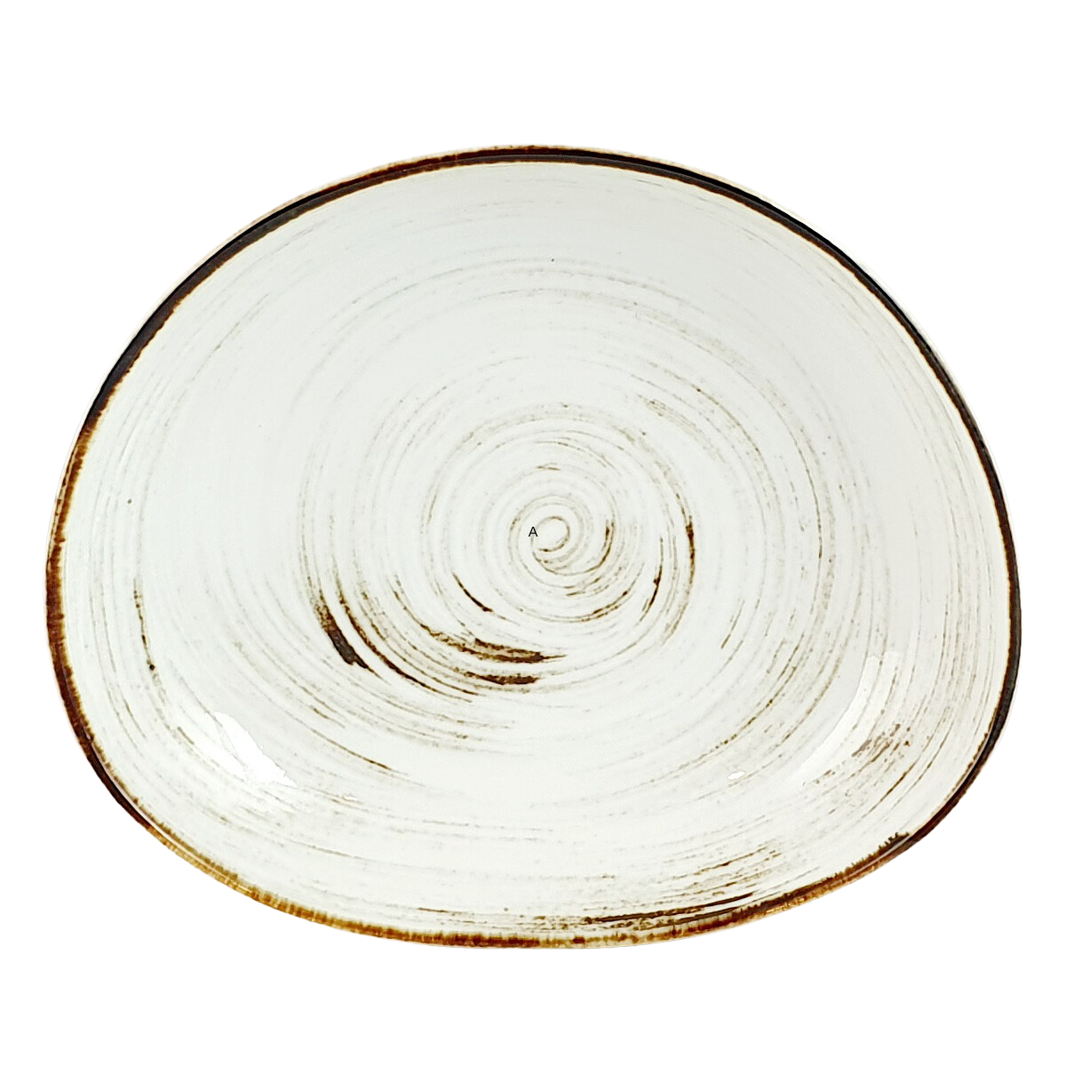 NOSTALGIA WHITE talerz głęboki AQUA - Alumina Bogucice