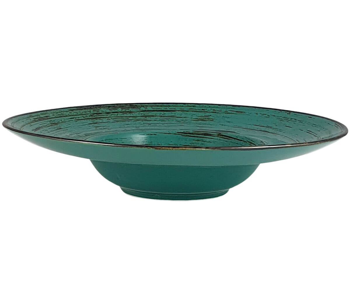 NOSTALGIA EMERALD TALERZ PASTA 28 cm - Alumina Bogucice