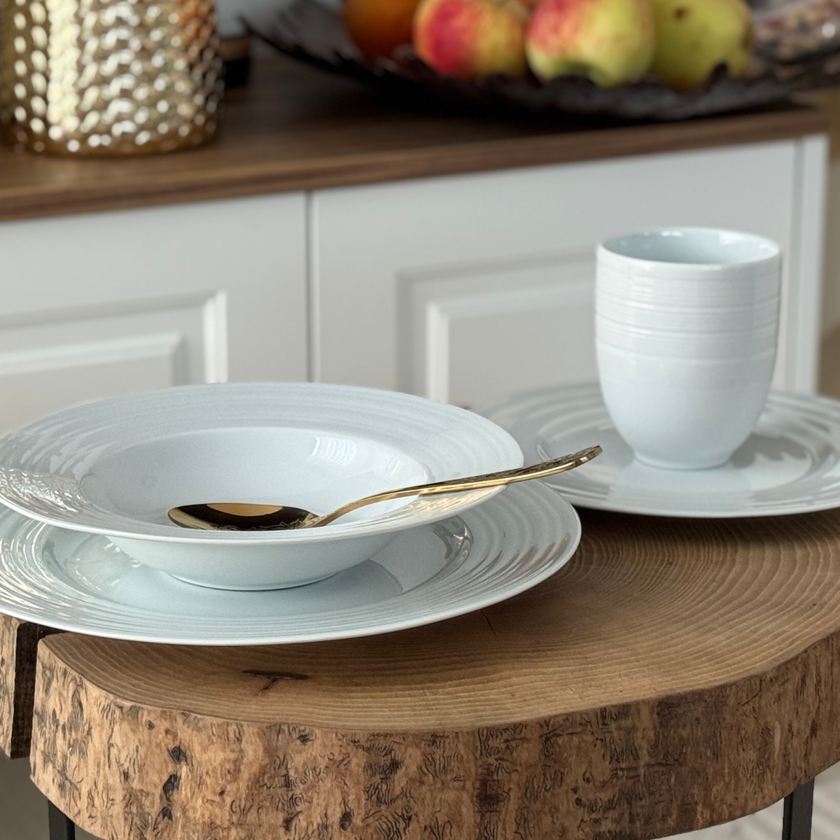 SATURN zestaw obiadowy dla 6 os. 24 części AC261