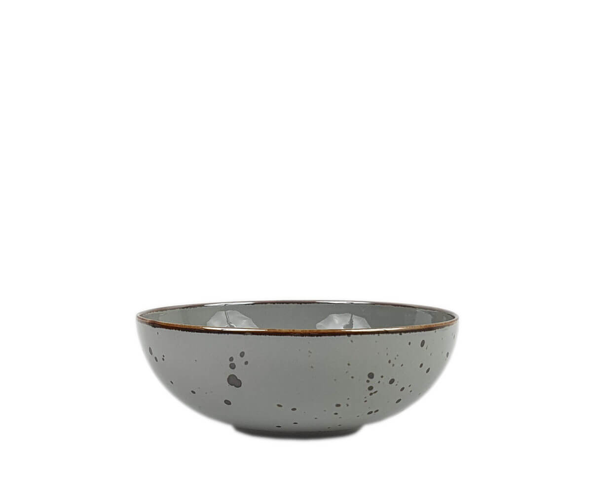 COTTAGE GREY SALATERKA 16 cm - Alumina Bogucice