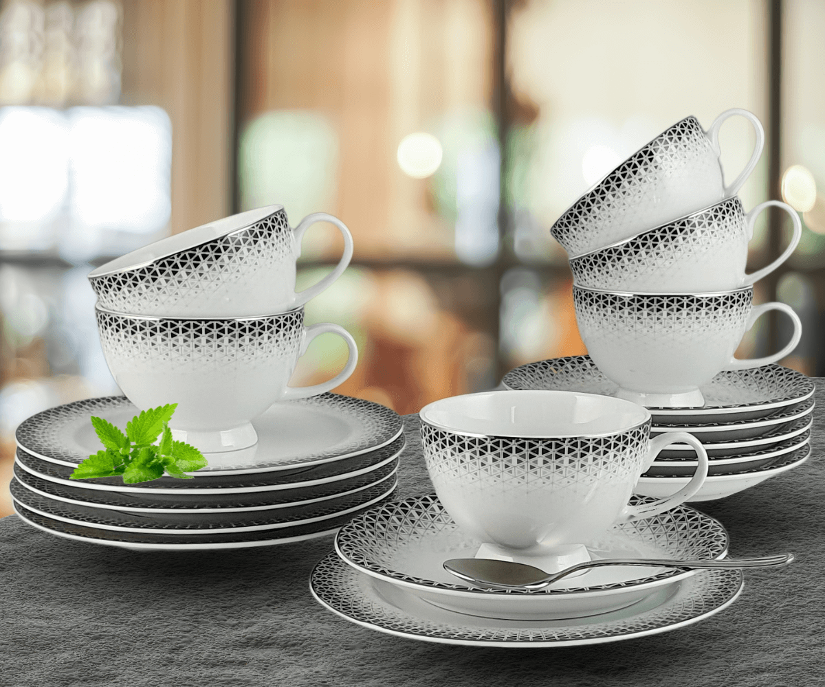 REMUS PLATIN serwis do herbaty 6 osobowy/ 12 sztuk AP101