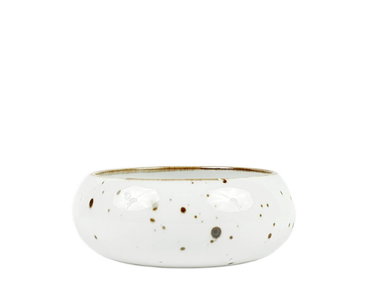 COTTAGE WHITE SALATERKA ORGANIC 16 cm - Alumina Bogucice