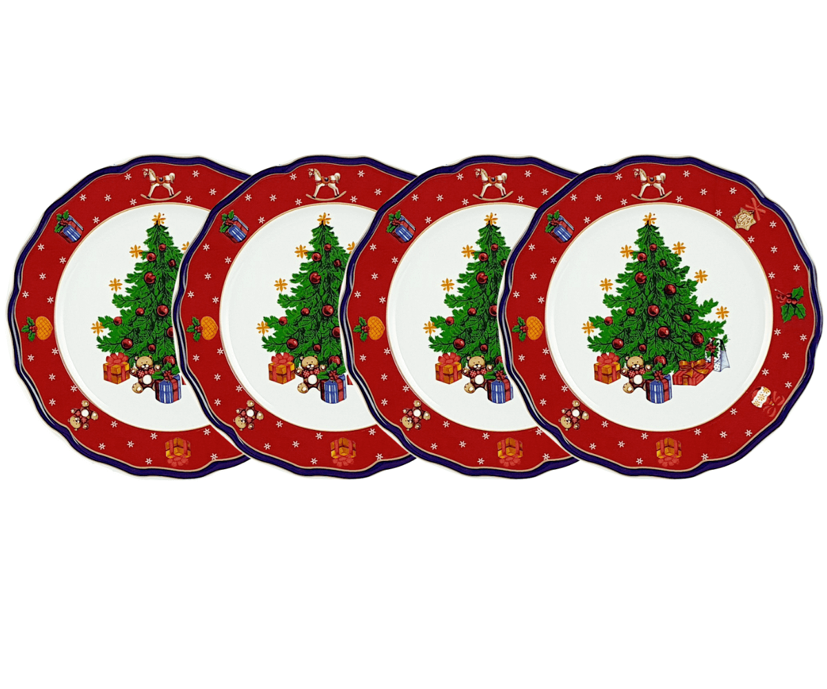 CICHA NOC zestaw 4 tal. deserowych red